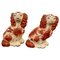 Antike viktorianische Staffordshire Hunde, 2er Set 1