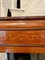 Large Antique Edwardian Inlaid Mahogany Display Cabinet, Image 13