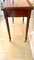 Antique George III Mahogany Bow Fronted Side Table 9