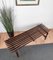 Mid Century Modern Scandinavian Wooden Slat Bench or Coffee Table 6
