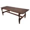 Mid Century Modern Scandinavian Wooden Slat Bench or Coffee Table 1