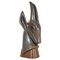 Große schwedische Mid Century Antilope Skulptur von Rörstrand Gunnar Nylund, 1940er 1