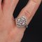 Art Deco French Diamond 18 Karat White Gold Platinum Ring, 1920s, Image 5