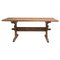 Late 18th Century Swedish Country House Pine Trestle Table, Image 1