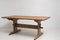 Late 18th Century Swedish Country House Pine Trestle Table 4