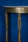 Mid Century Italian Oval Shaped Brass Console Table, 1950, Image 8