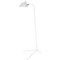 Mid-Century Modern White Standing Lamp with One Arm by Serge Mouille, Image 4