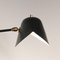 Mid-Century Modern Black Simple Agrafée Floor Lamp by Serge Mouille, Image 4