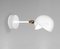 Mid-Century Modern White Eye Sconce by Serge Mouille, Image 2