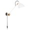 Kh #1 White Wall Lamp with Long Arm by Sabina Grubson 1