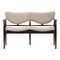 Model 48 Sofa Bench in Wood and Leather by Finn Juhl 2