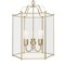 Large Glimminge Brass Ceiling Lamp with 3 Arms from Konsthantverk 4