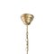 Large Glimminge Brass Ceiling Lamp with 3 Arms from Konsthantverk 2