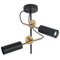 Stav Spot 2 Black Brass Ceiling Lamp by Johan Carpner for Konsthantverk 6