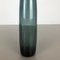 Große deutsche Vintage Bauhaus Turmalin Vase von Wilhelm Wagenfeld für WMF, 1960er 5
