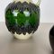 Vases en Poterie Fat Lava Multicolore de Bay Keramik, Allemagne, Set de 3 8
