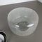 German Bubble Ice Glass Cone Wall Light from Hillebrand Leuchten 16