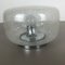 German Bubble Ice Glass Cone Wall Light from Hillebrand Leuchten 10