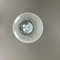 German Bubble Ice Glass Cone Wall Light from Hillebrand Leuchten 5