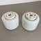 German Porcelain WV373 Wall Lights by Wilhelm Wagenfeld for Lindner, 1960s, Set of 2 12