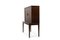 Danish Bar Cabinet with Jalousie Doors, 1940s 8