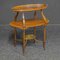 Edwardian Inlaid Mahogany Etagere with Glass Tray Top, 1900s, Image 18