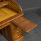 Small Edwardian Roll Top Desk in Walnut 11