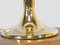 Brass Table Lamp Foot with Palmettes 5