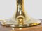 Brass Table Lamp Foot with Palmettes, Image 5