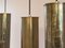 Vintage Brass Pendant Lights, Set of 4 4