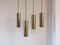 Vintage Brass Pendant Lights, Set of 4, Image 1