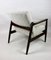 White Coffee Boucle GFM-64 Armchair by Edmund Homa, 1970s, Image 3
