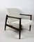 White Coffee Boucle GFM-64 Armchair by Edmund Homa, 1970s, Image 1