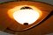 Ceiling Lamp in Teak and Sisal from Temde Leuchten, 1960s 5