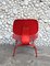 Poltrona LCW rossa di Charles & Ray Eames per Herman Miller / Evans Products Company, 1948, Immagine 6