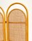 Mid-Century Boho Bamboo Wicker Room Divider Paravent, 1970s, Image 6