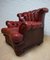 Vintage English Leather Dellbrook Chesterfield Club Chair, Image 14