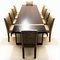 Large Dining Set in Macassar from Decorus of London, Set of 11 1