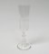 French Biedermeier Handblown Champagne Flutes, Set of 6, Image 1