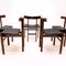 Teak & Leather Model 193 Dining Chairs by Inger Klingenberg for France & Søn, Set of 6, Image 5
