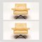 Vintage Leather Ds35 3-Seat Sofa with 2 Matching Armchairs from de Sede, Set of 4 8