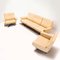 Vintage Leather Ds35 3-Seat Sofa with 2 Matching Armchairs from de Sede, Set of 4, Image 2