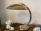 Vintage Desk Lamp in Brass by Egon Hillebrand for Hillebrand Bauhaus Stil 2