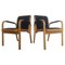 Finnische Mid Century Alvar Aalto E45 Stühle von Artek, 1960er, 2er Set 1