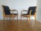 Finnische Mid Century Alvar Aalto E45 Stühle von Artek, 1960er, 2er Set 2