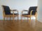 Mid Century Finnish Alvar Aalto E45 Chairs by Artek, 1960s, Set of 2, Image 2