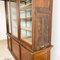 Big Antique Oak Display Cabinet 9