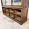 Big Antique Oak Display Cabinet 30