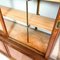 Big Antique Oak Display Cabinet 26