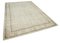 Vintage Turkish Beige Area Rug 2